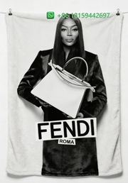 Fendi Throw Blankets